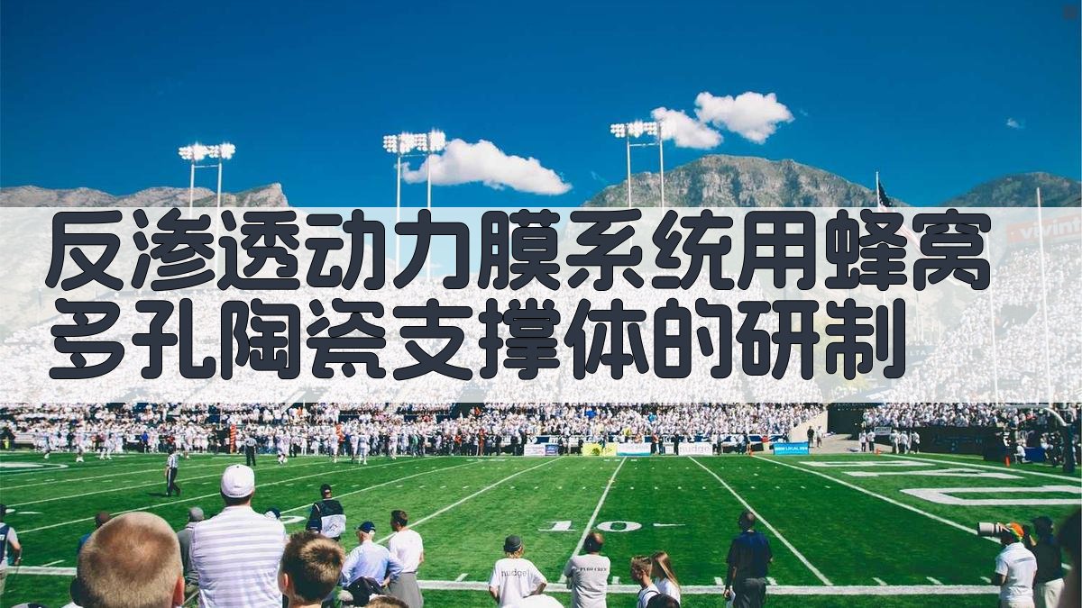 反渗透动力膜系统用蜂窝多孔陶瓷支撑体的研制