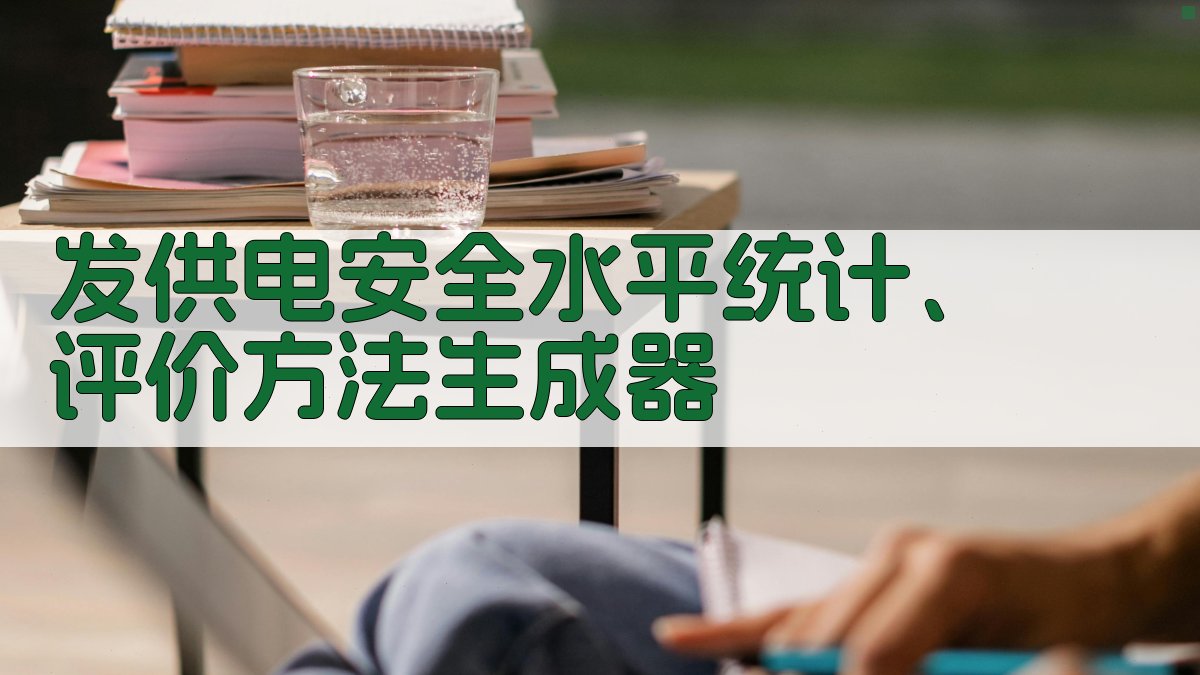发供电安全水平统计与评价