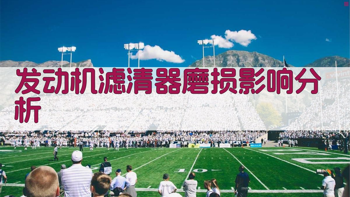 发动机滤清器磨损影响分析