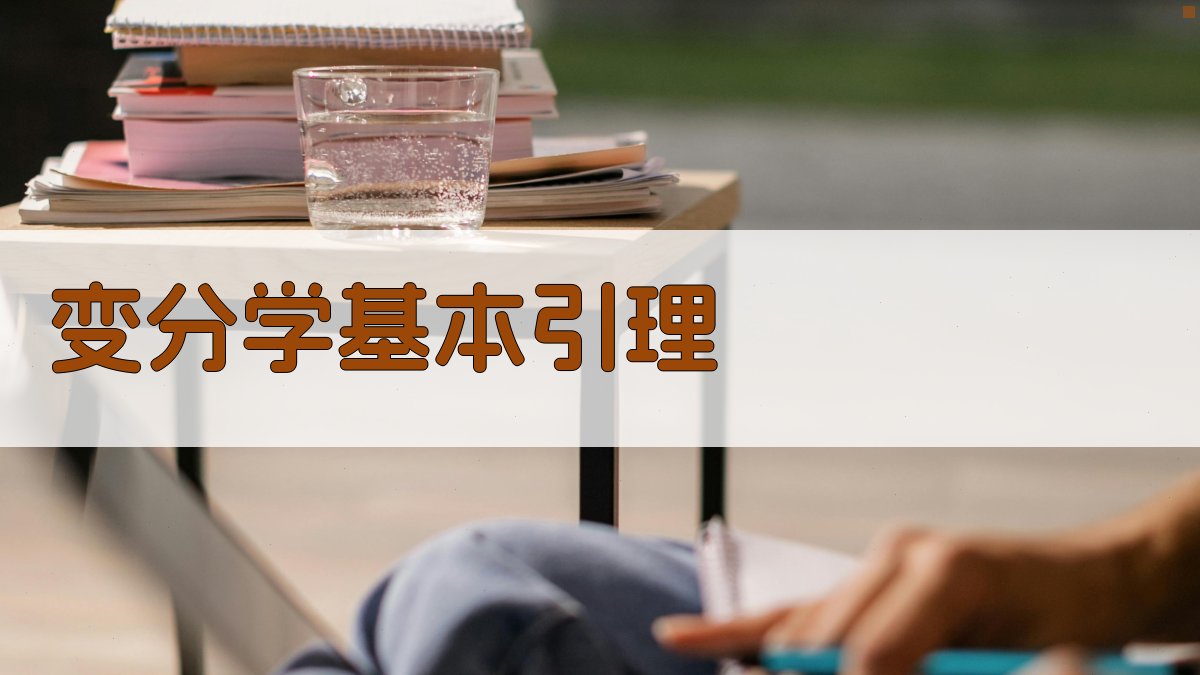 AI智能分析变分学基本引理
