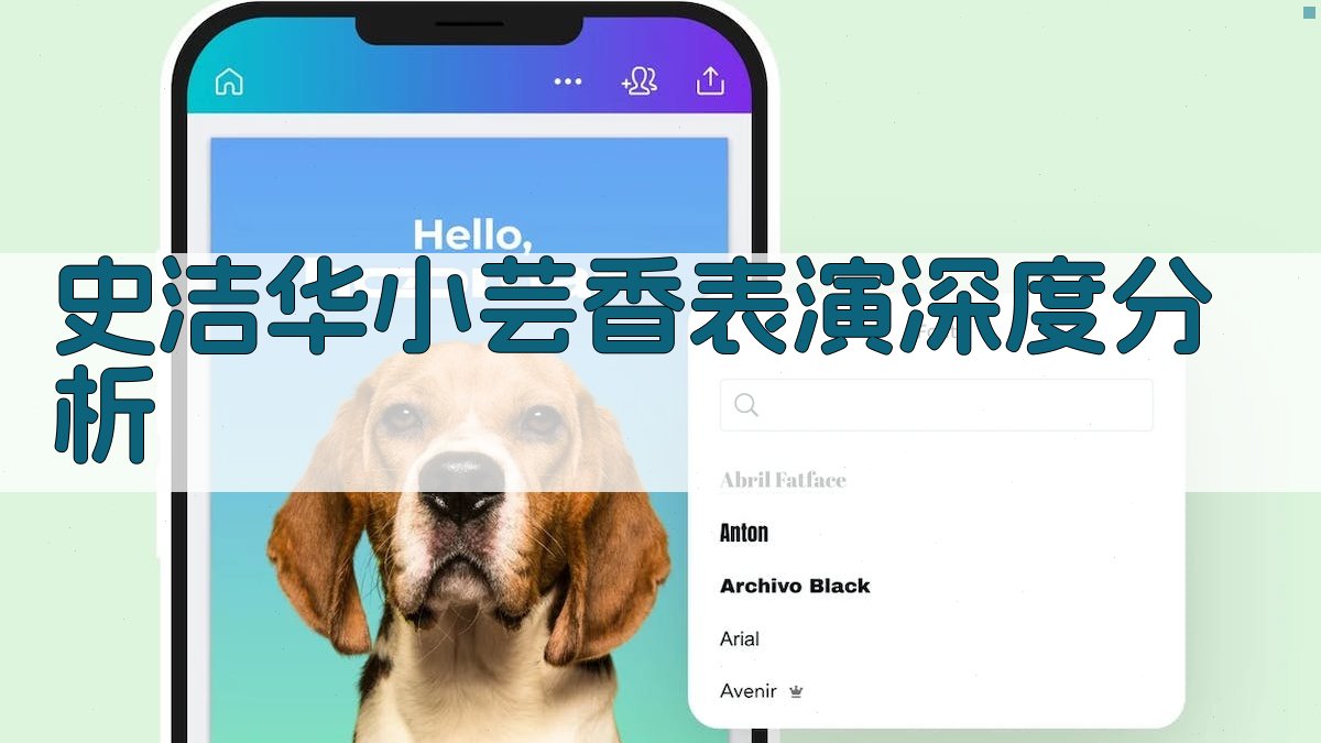 史洁华小芸香表演深度分析