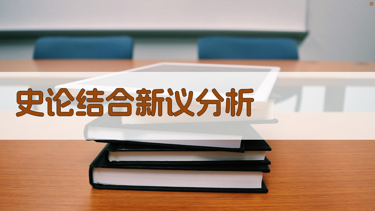 史论结合新议分析