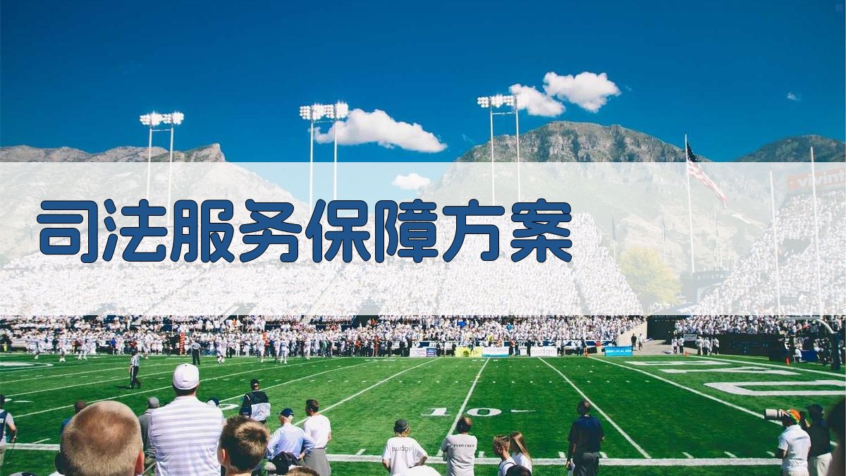 AI智能司法服务保障方案生成器