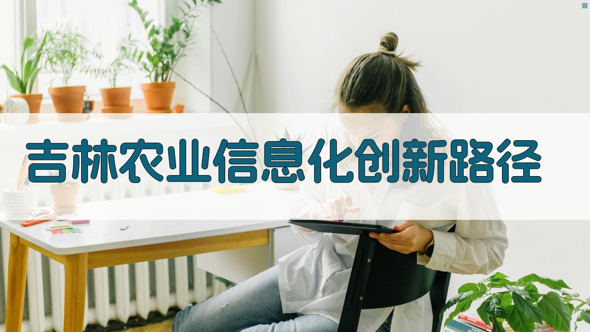 吉林农业信息化创新路径