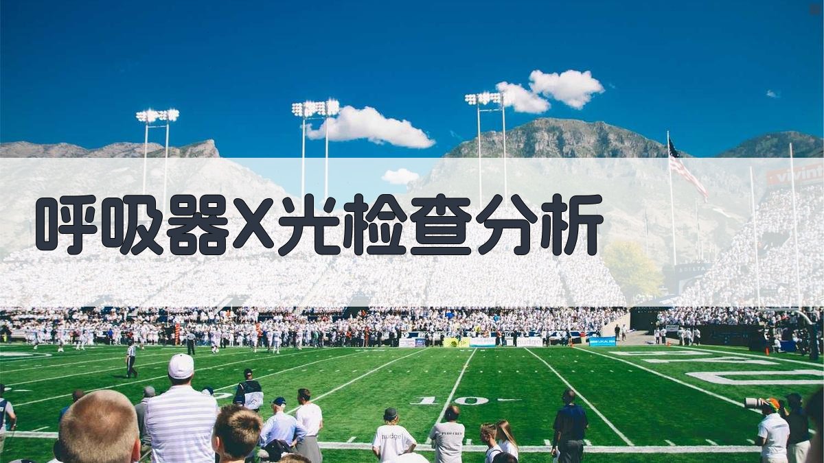 AI呼吸器X光检查分析