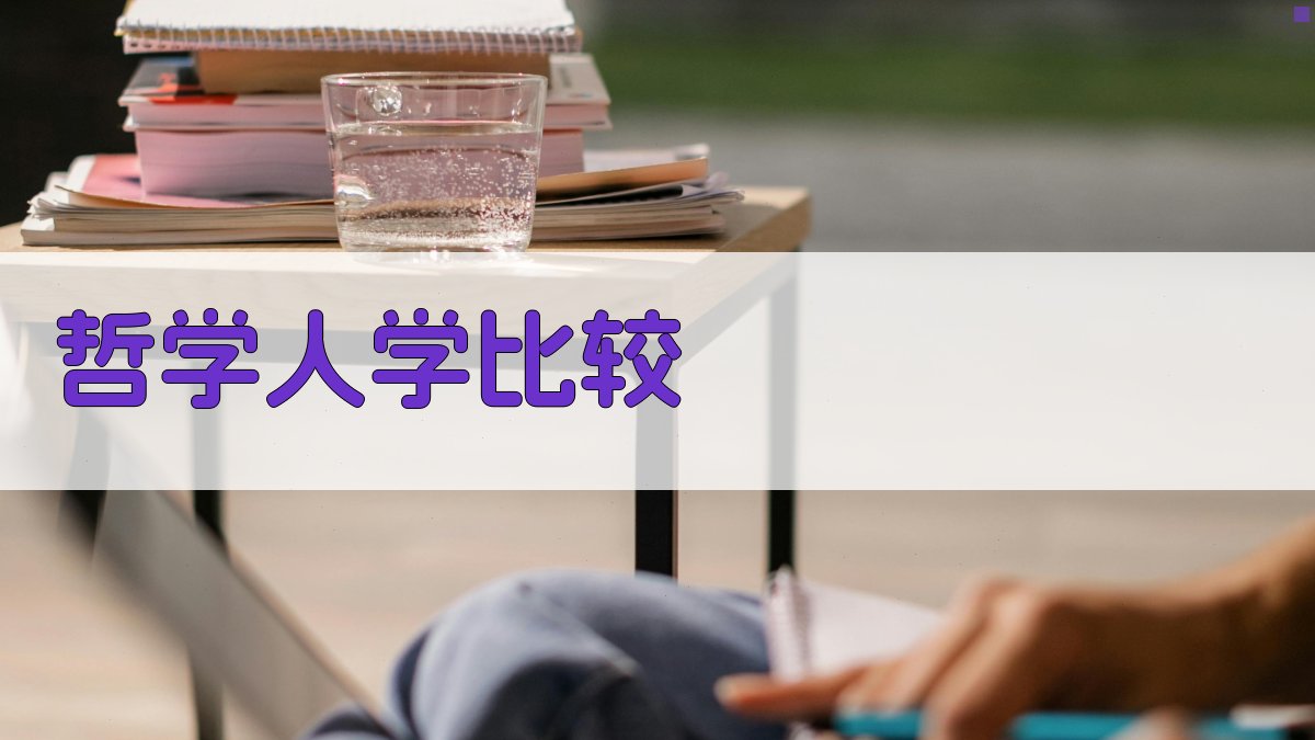 AI智能哲学人学概念比较