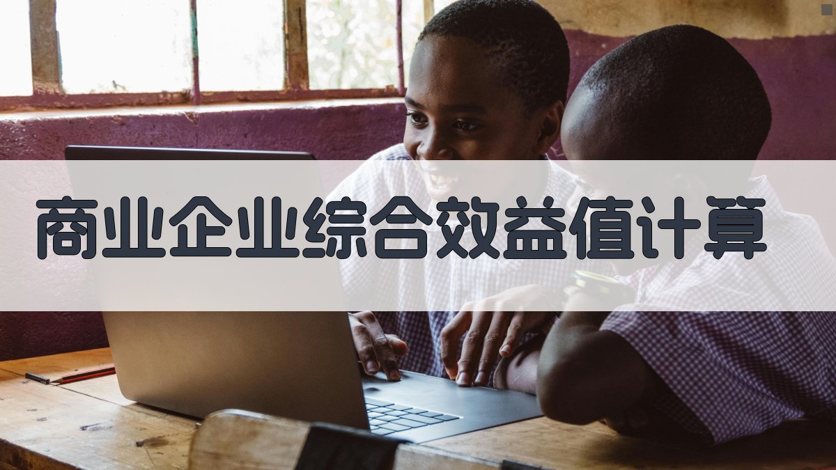 商业企业综合效益值计算分析工具