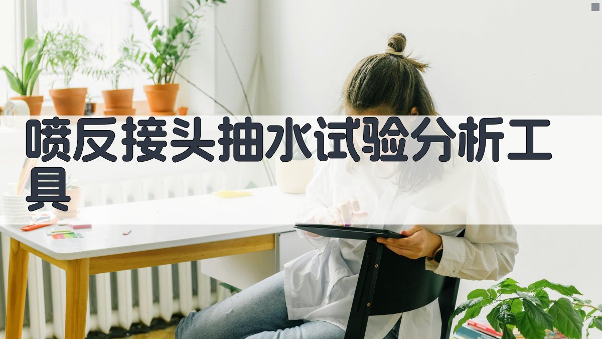 喷反接头抽水试验分析工具