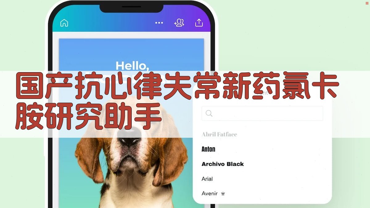 国产抗心律失常新药氯卡胺研究助手