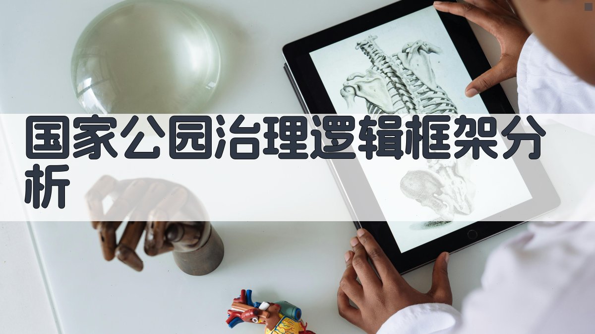 国家公园治理逻辑框架分析