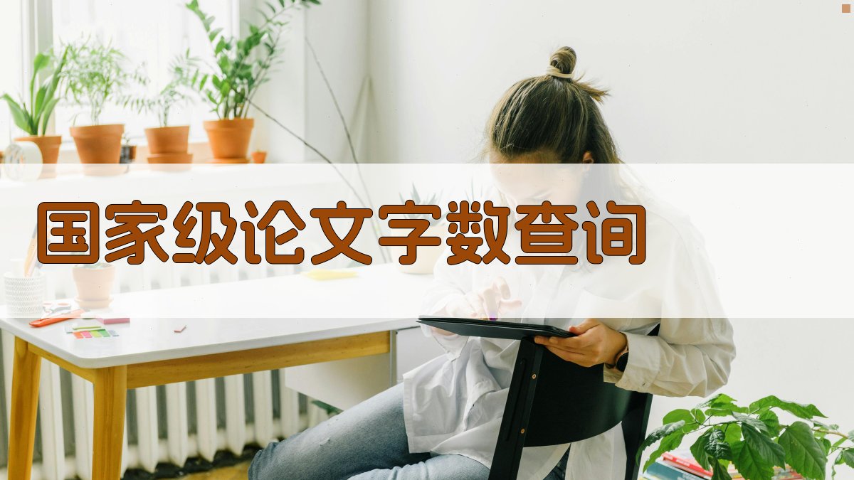国家级论文字数查询