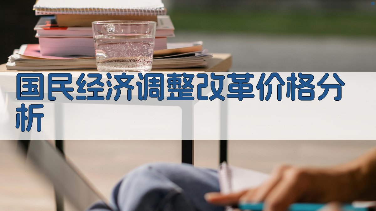 国民经济调整改革价格分析