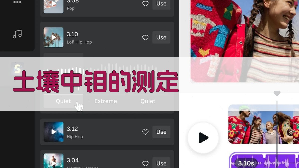 AI土壤中钼的测定方法分析工具