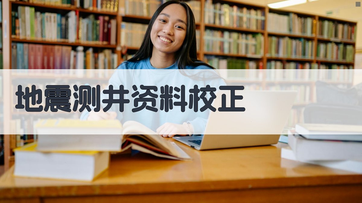 地震测井资料校正