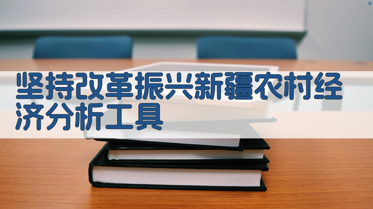 坚持改革振兴新疆农村经济分析工具