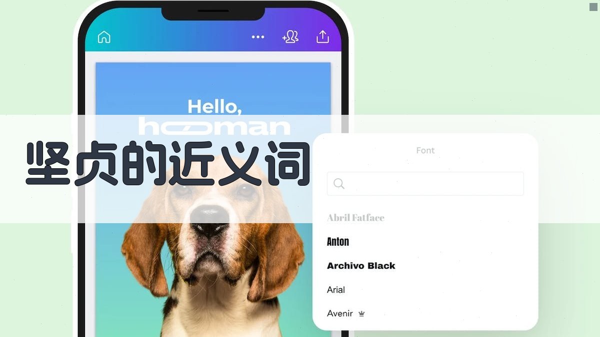 坚贞的近义词查询