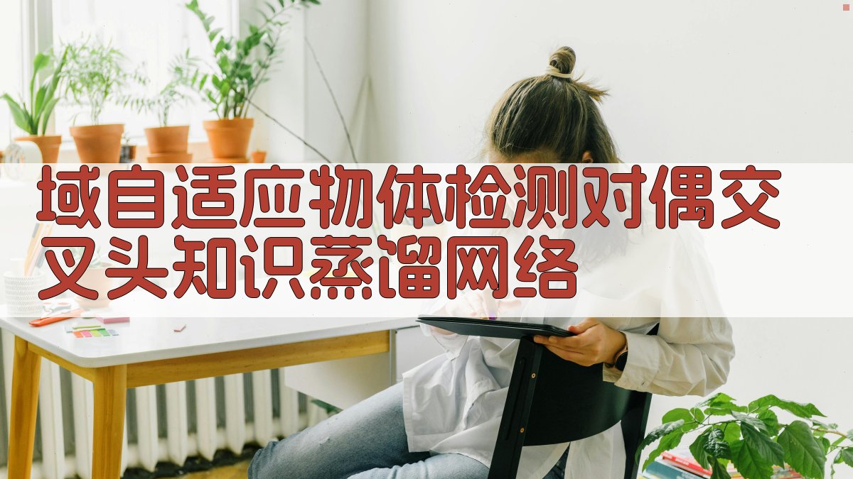 域自适应物体检测对偶交叉头知识蒸馏网络