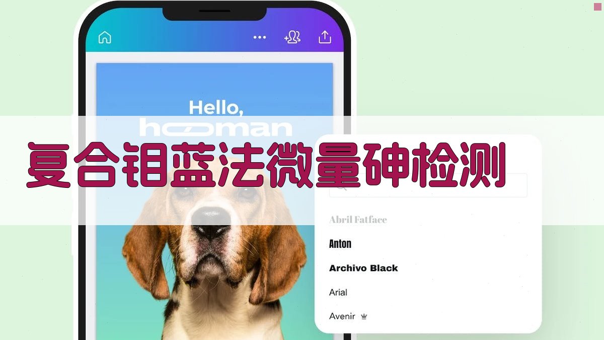 AI复合钼蓝法微量砷检测方案生成器