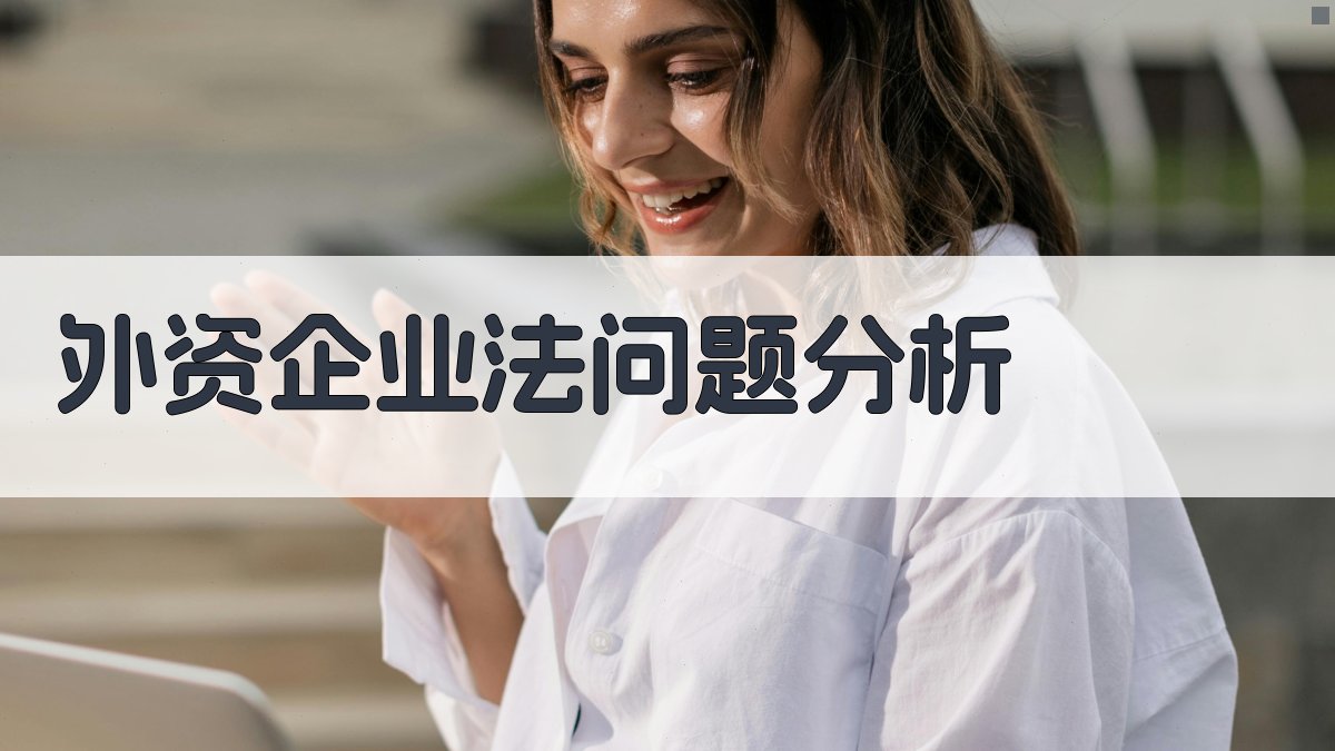 AI智能外资企业法问题分析器