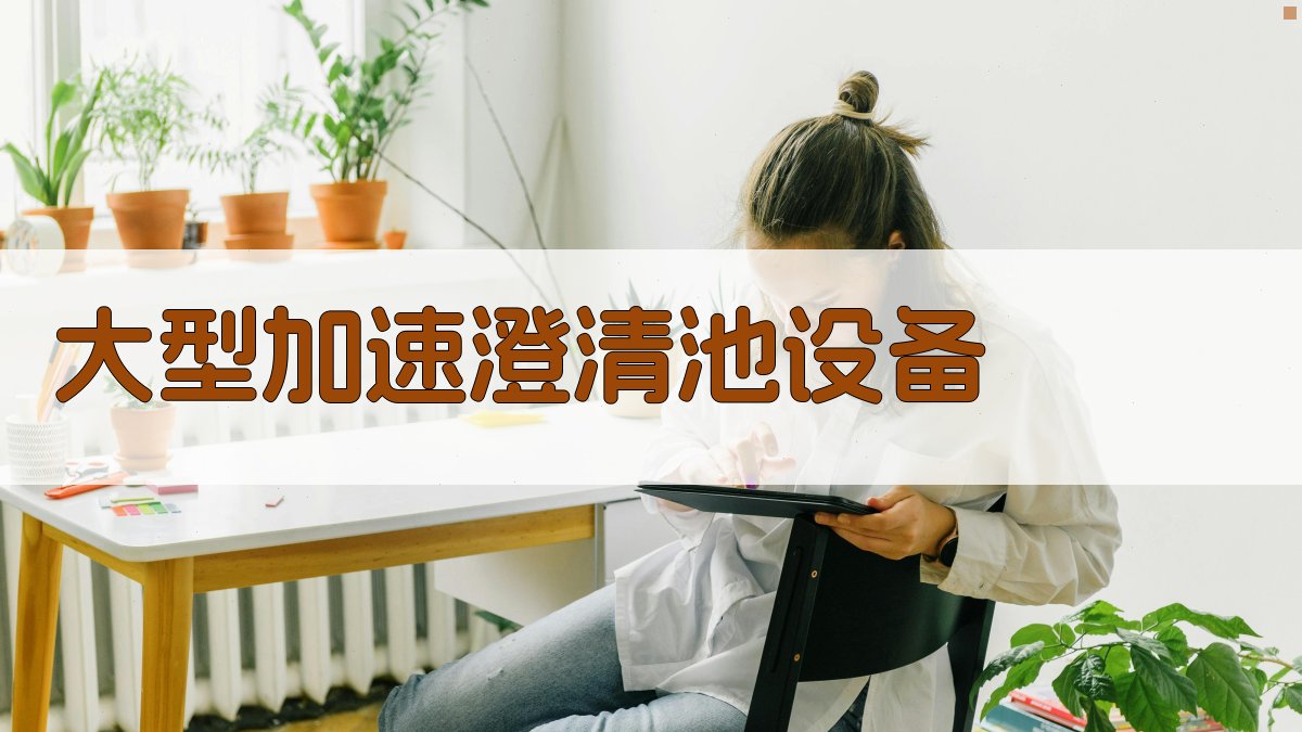 大型加速澄清池新型机械设备