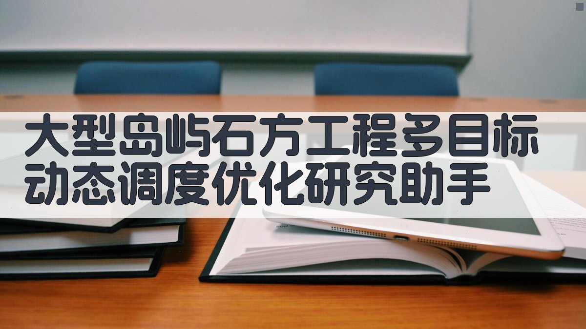 AI大型岛屿石方工程调度优化