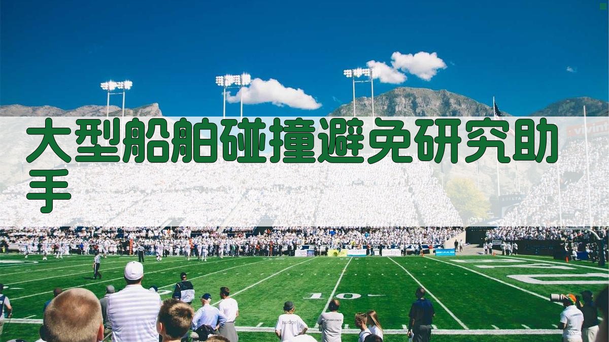 AI大型船舶碰撞避免研究助手