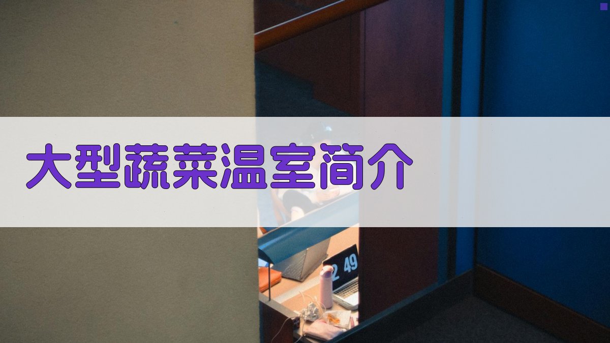 AI大型蔬菜温室简介