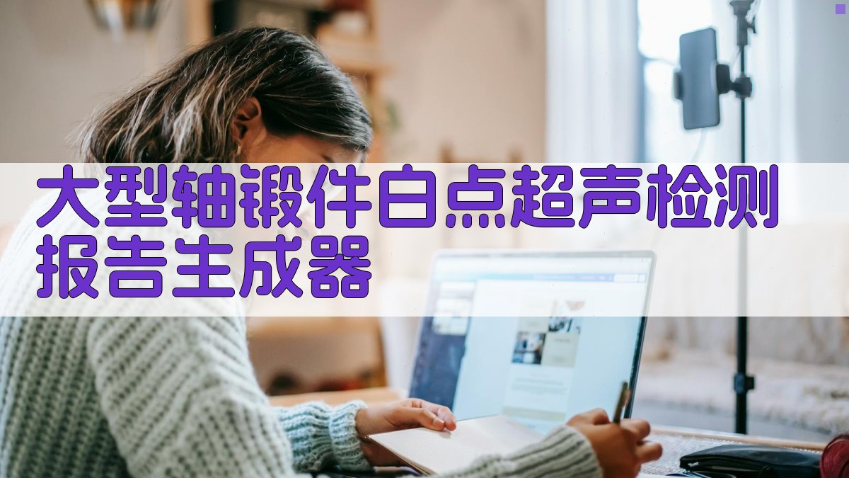 AI大型轴锻件白点超声检测报告生成器