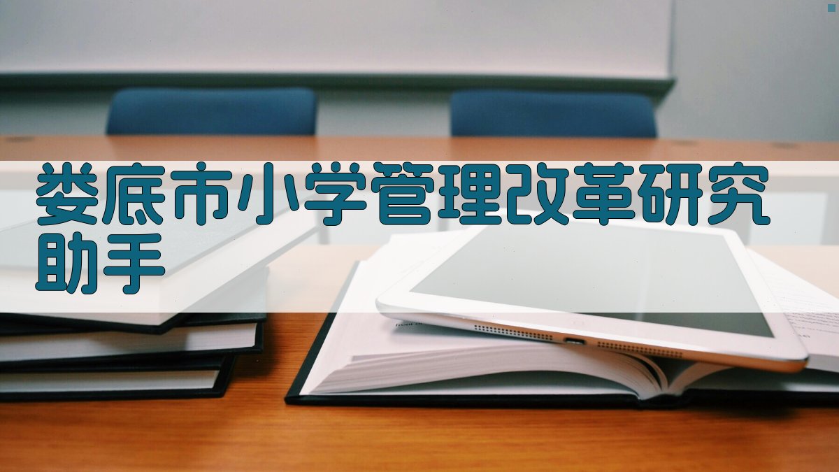 娄底市小学管理改革研究助手
