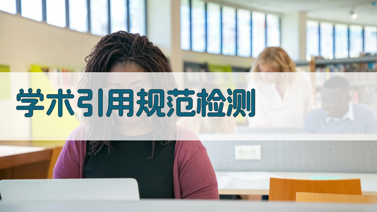 AI学术引用规范检测