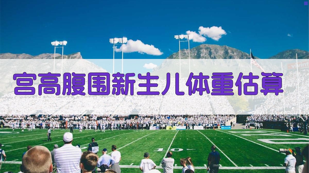 AI新生儿体重估算