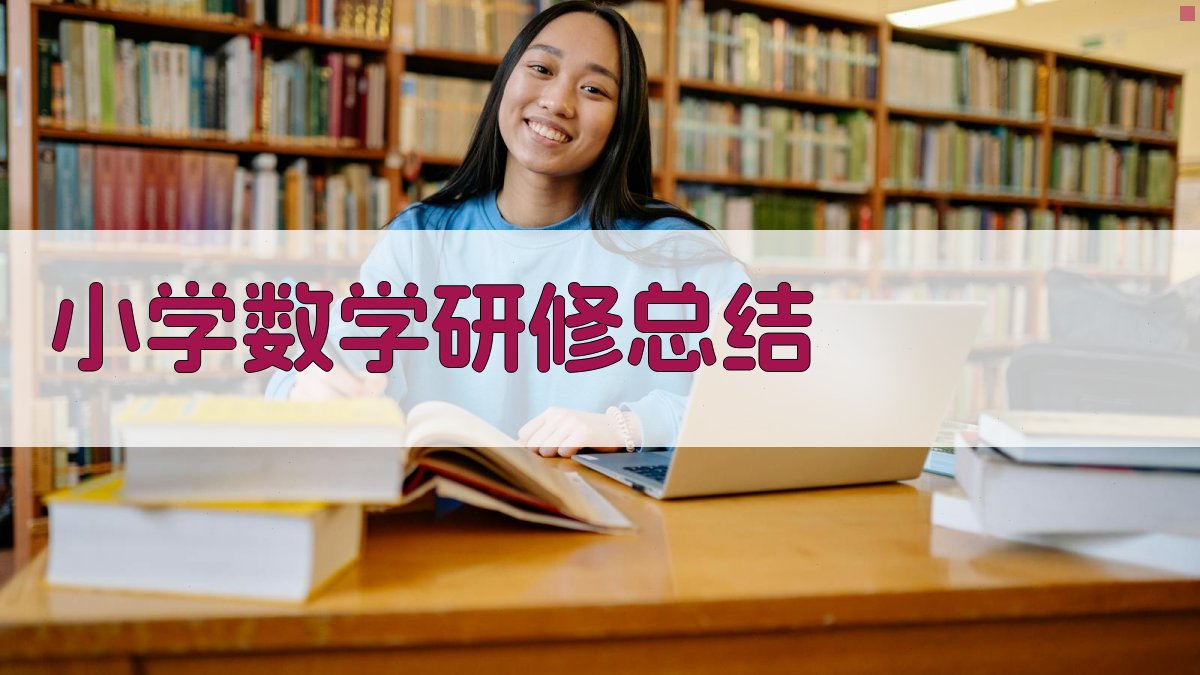 AI小学数学研修总结