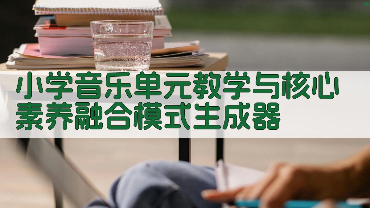 小学音乐单元教学研究