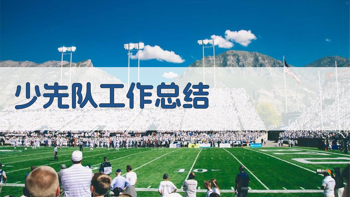 少先队工作总结