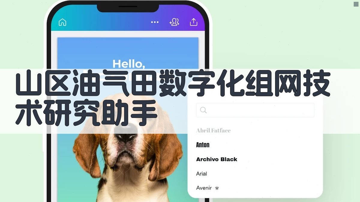 山区油气田数字化组网技术研究助手