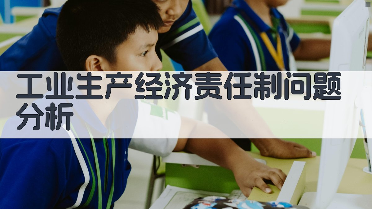 工业生产经济责任制问题分析