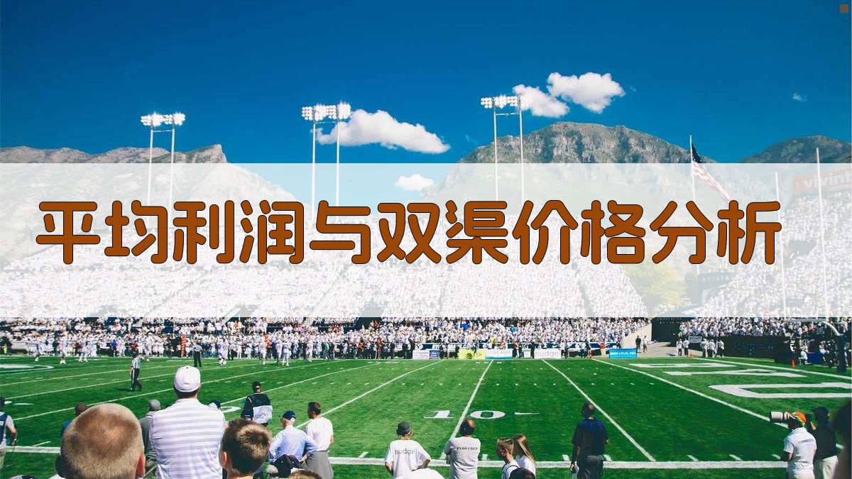 AI平均利润与双渠价格分析