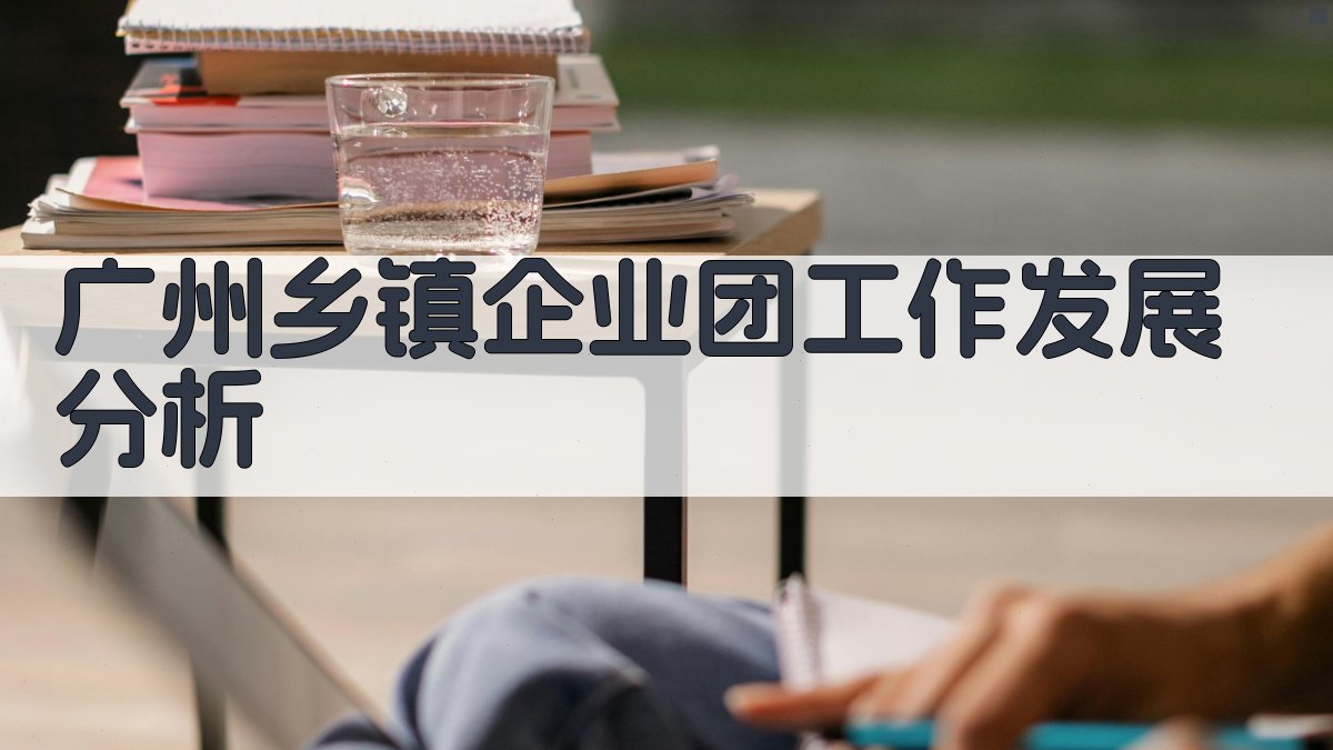 广州乡镇企业团工作发展分析