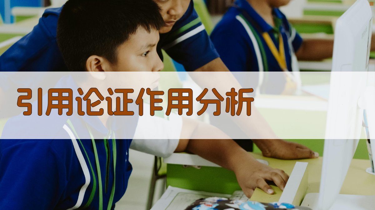 AI引用论证作用分析