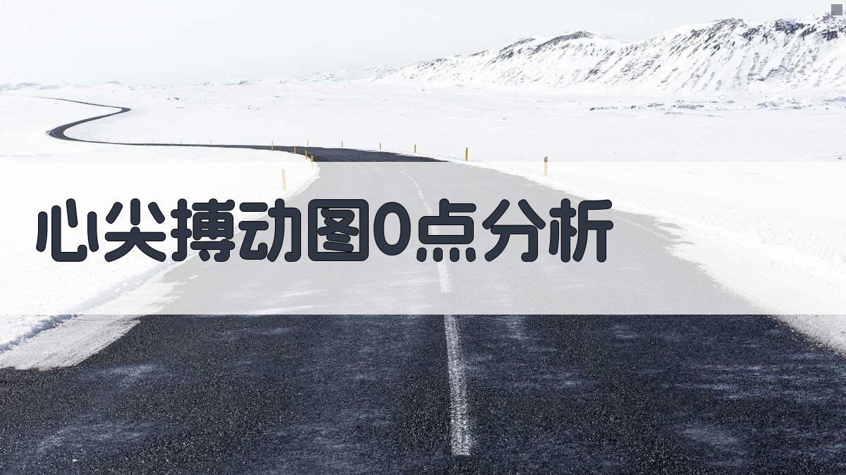 心尖搏动图0点分析