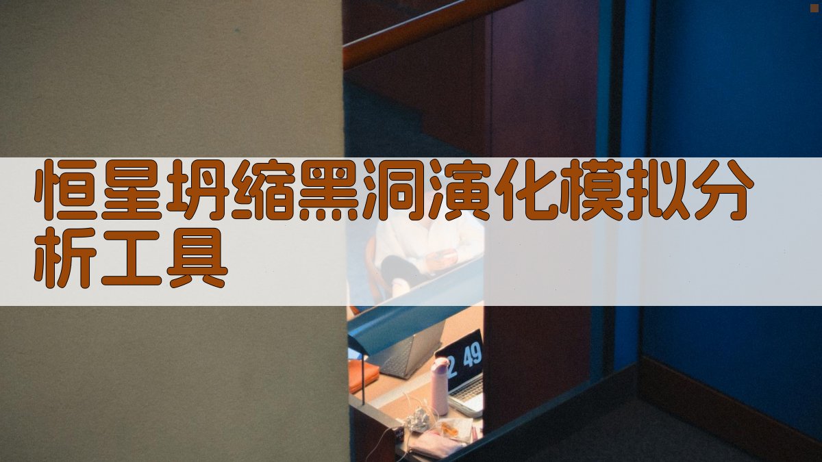 恒星坍缩黑洞演化模拟