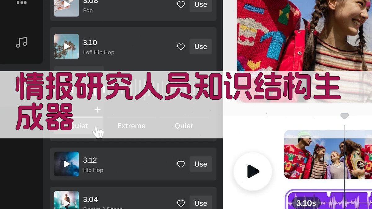 AI一键生成情报知识结构