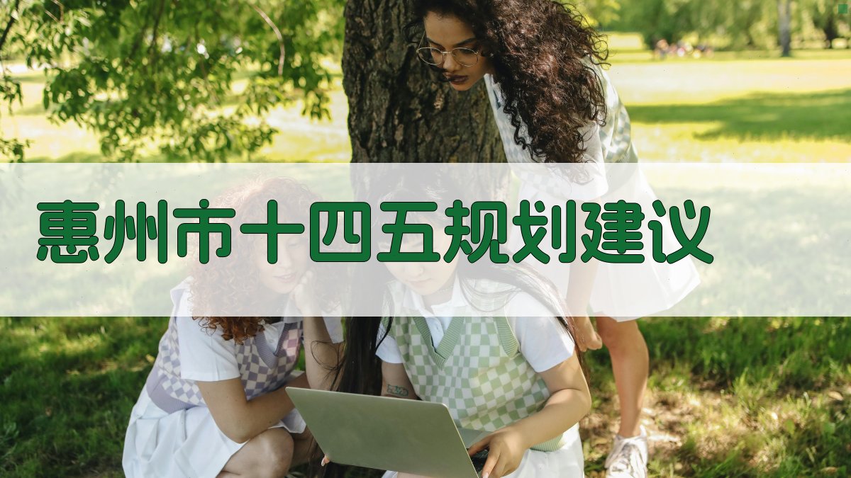 AI惠州市十四五规划建议生成