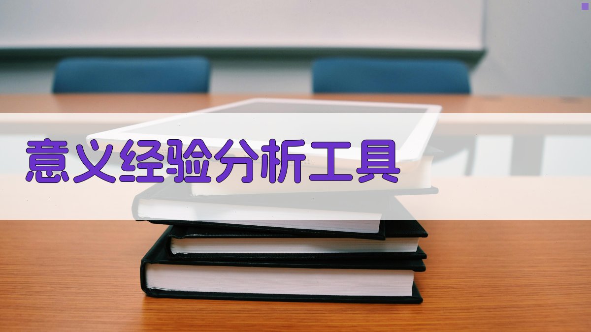 AI意义经验分析工具