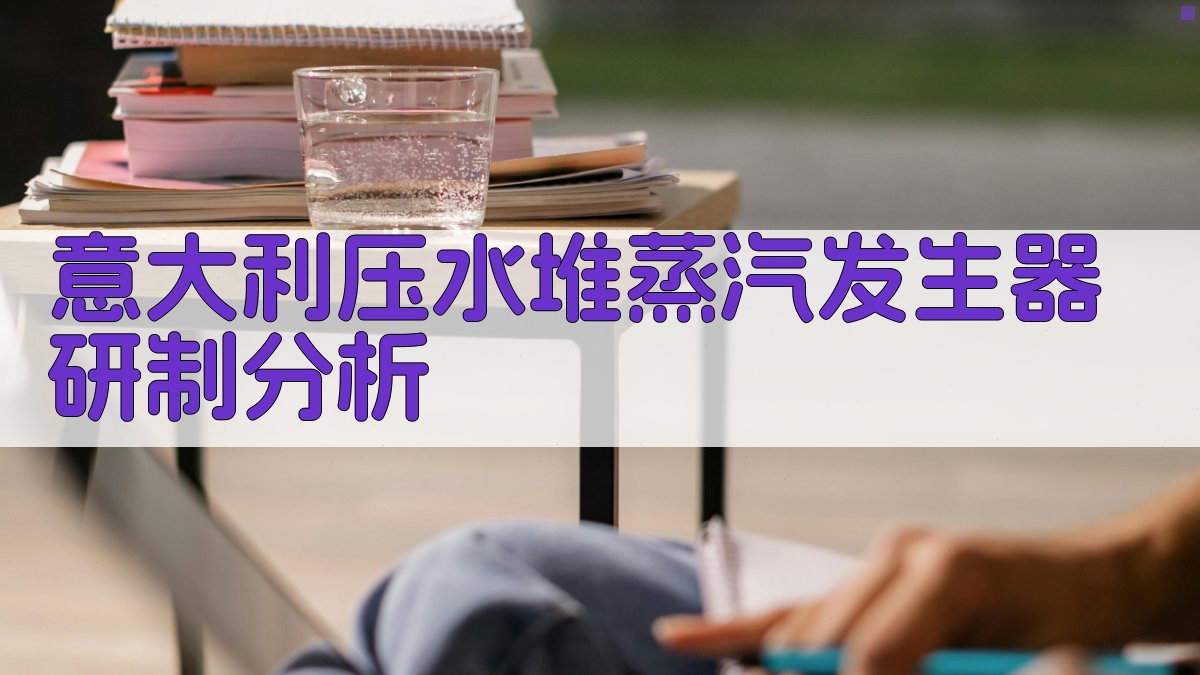 意大利压水堆蒸汽发生器研制分析