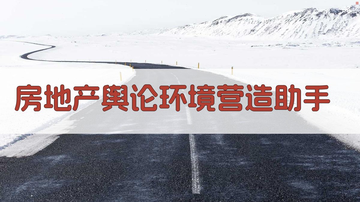 AI房地产舆论策略工具