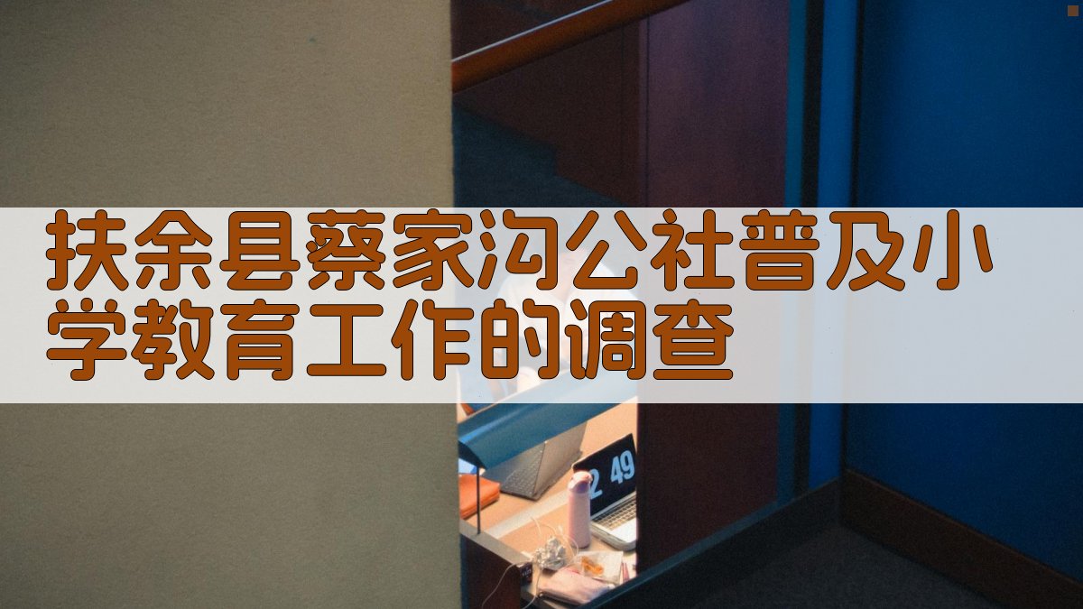 扶余县蔡家沟公社普及小学教育工作的调查
