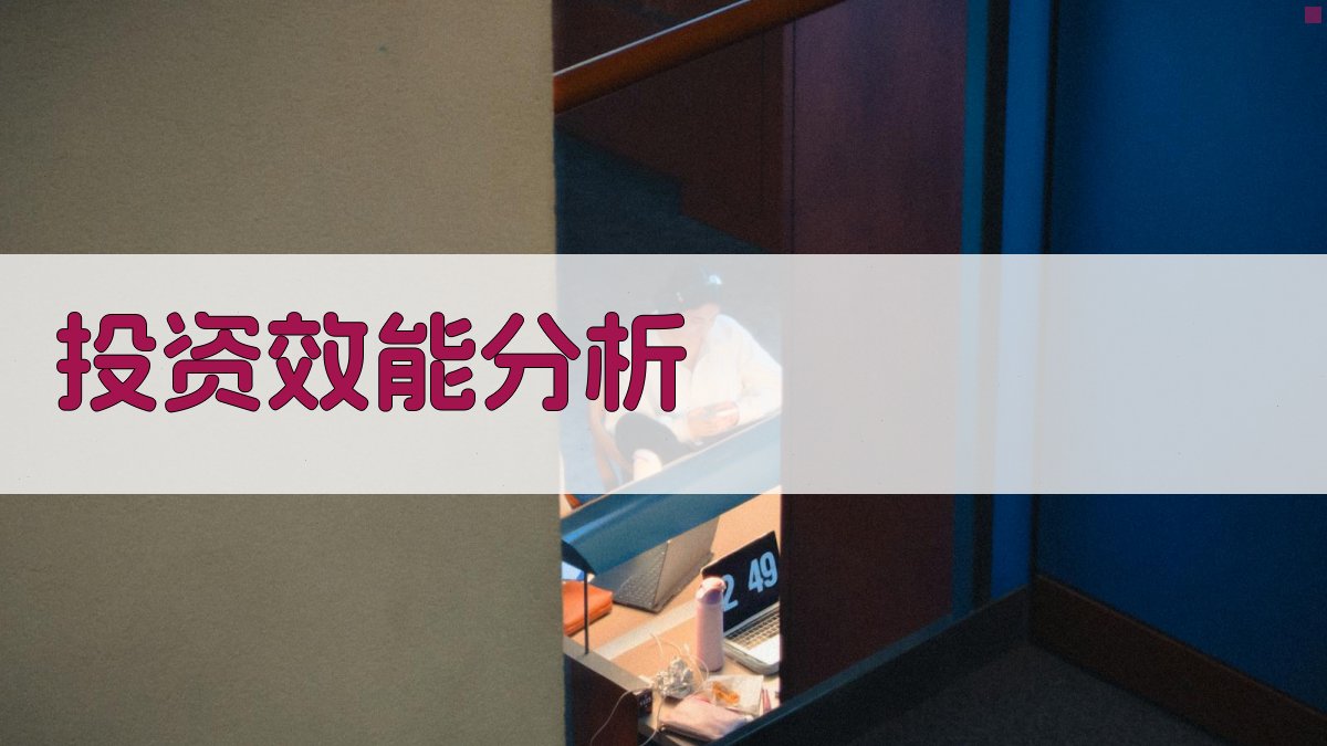 AI智能投资效能分析工具