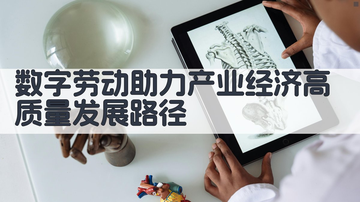 数字劳动助力产业经济高质量发展路径