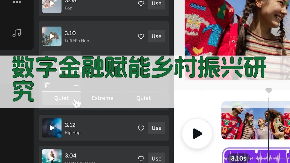 数字金融赋能乡村振兴研究